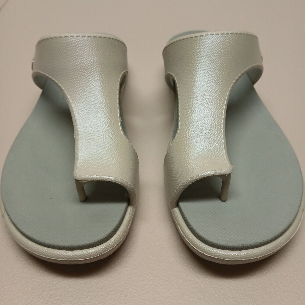 Dansko Krystal Seafoam Green Open Back Slip on Sandal Thong Flip Flops 40/9.5-10 - Picture 2 of 10